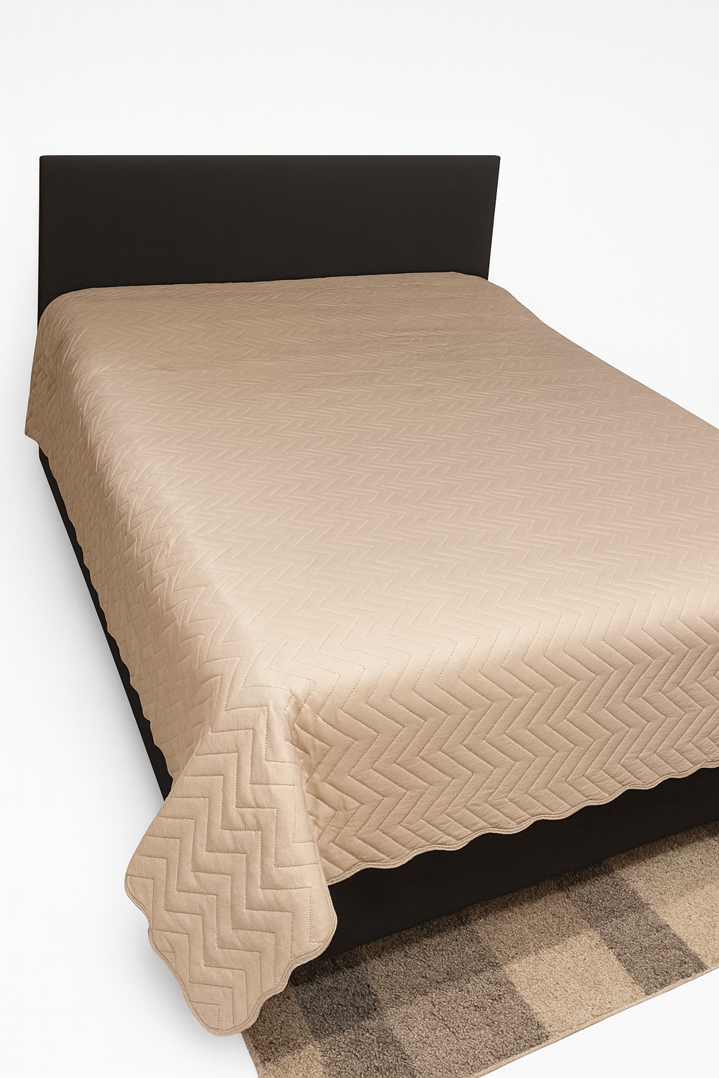 Doppelseitige Tagesdecke – Größe 220 × 240 cm