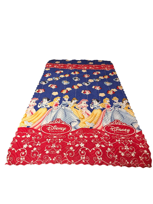 Kinder Tagesdecke 130x210 cm – Prinzessinnen Motiv