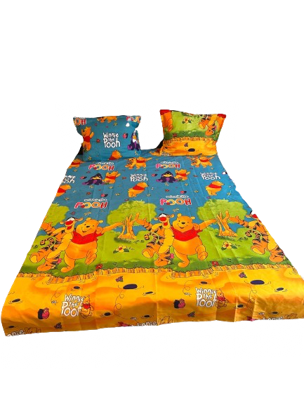Kinder Bettwäsche-Set aus Polyester – 4-teilig