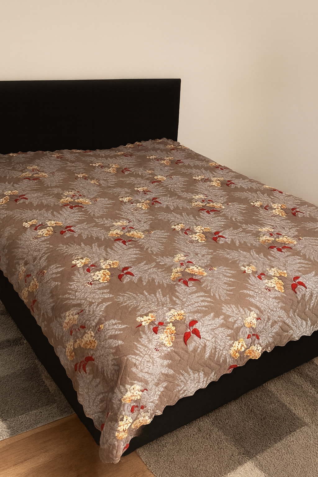 Doppelseitige Tagesdecke – Größe 220 × 240 cm