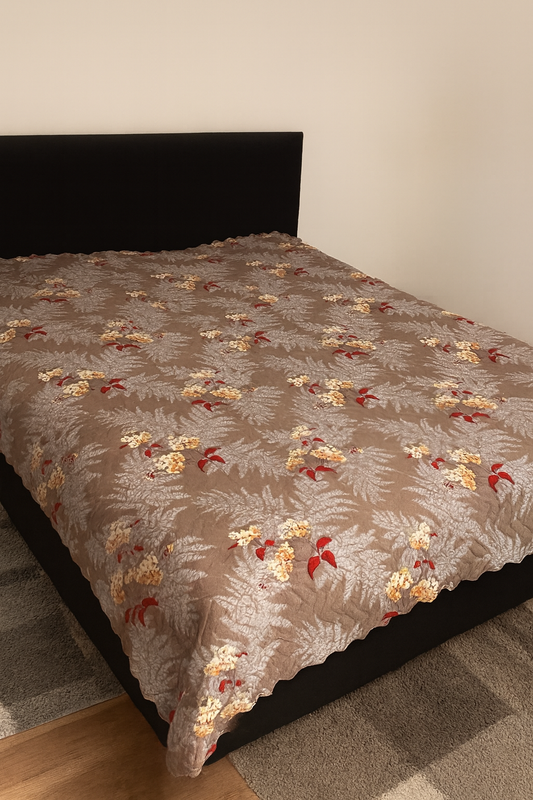 Doppelseitige Tagesdecke – Größe 220 × 240 cm